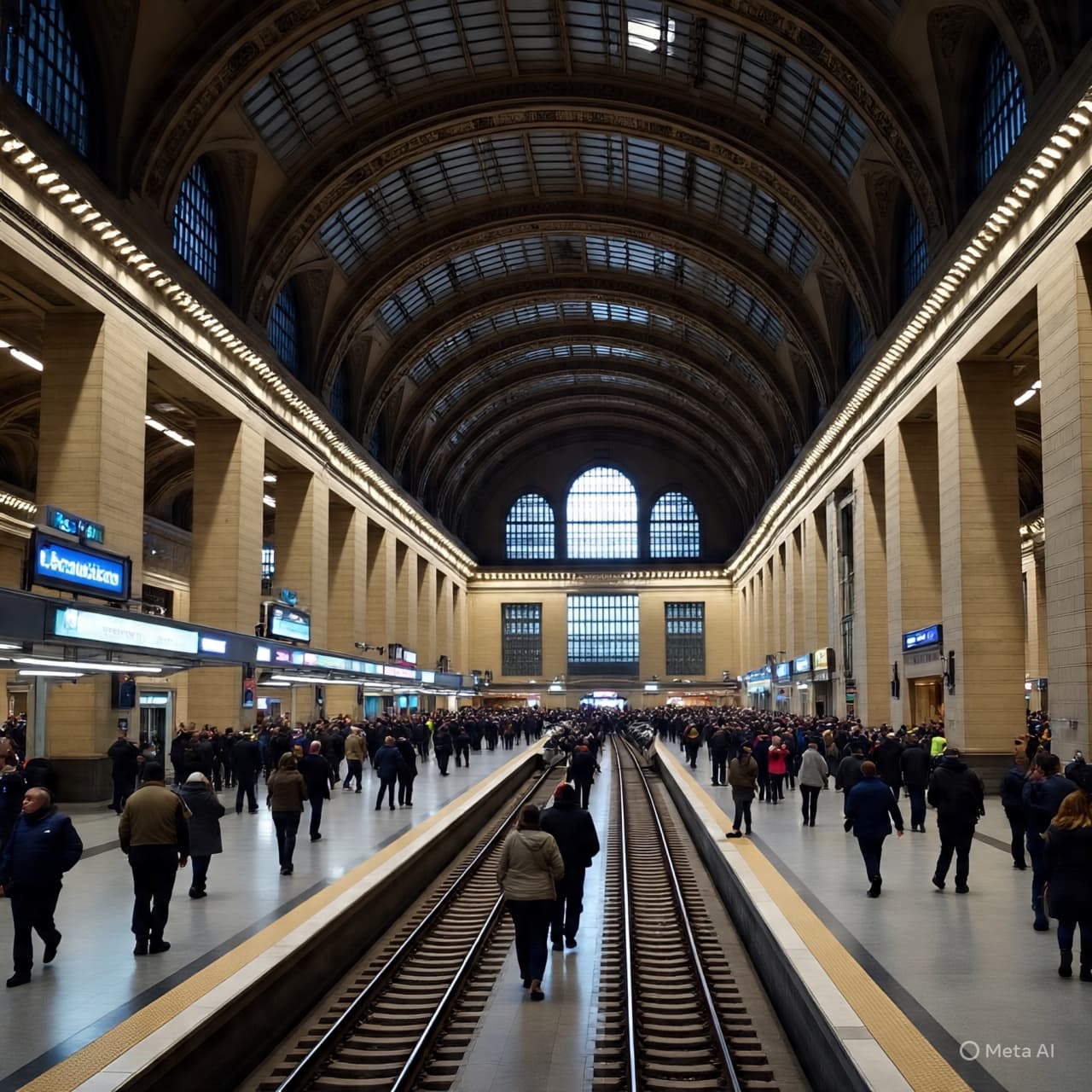 When Motion Stops for a Moment: What Happened Inside Grand Central? When Motion Stops for a Moment: What Happened Inside Grand Central?