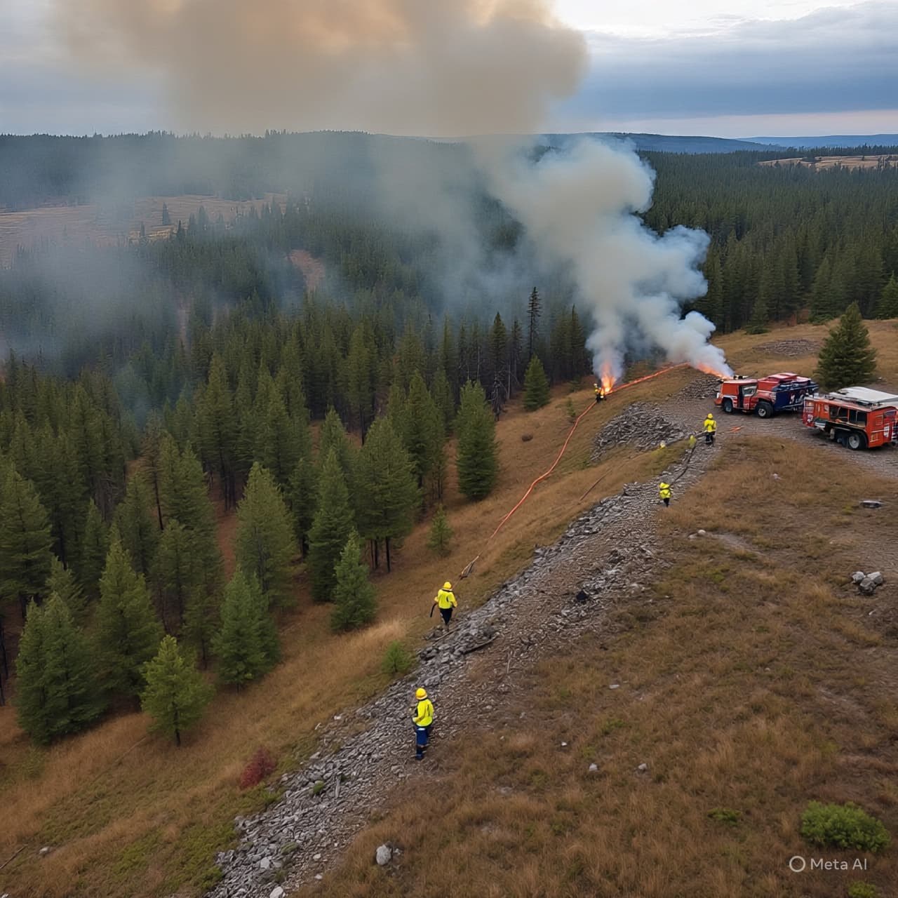 “Smoke Amid the Storm: How Fire Finds Room to Breathe in the Rain” “Smoke Amid the Storm: How Fire Finds Room to Breathe in the Rain”