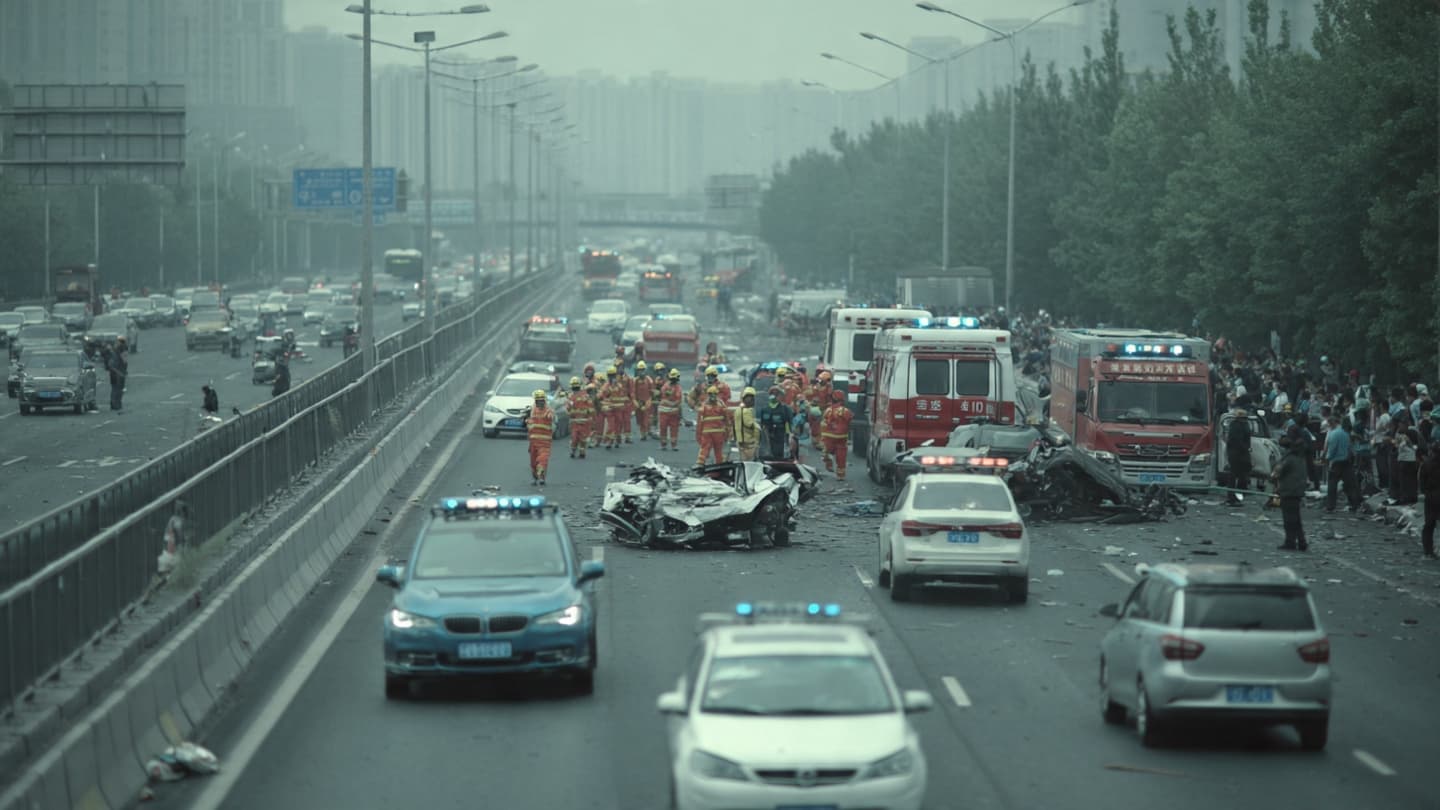 A Busy Roadway Became a Chain of Unexpected Events