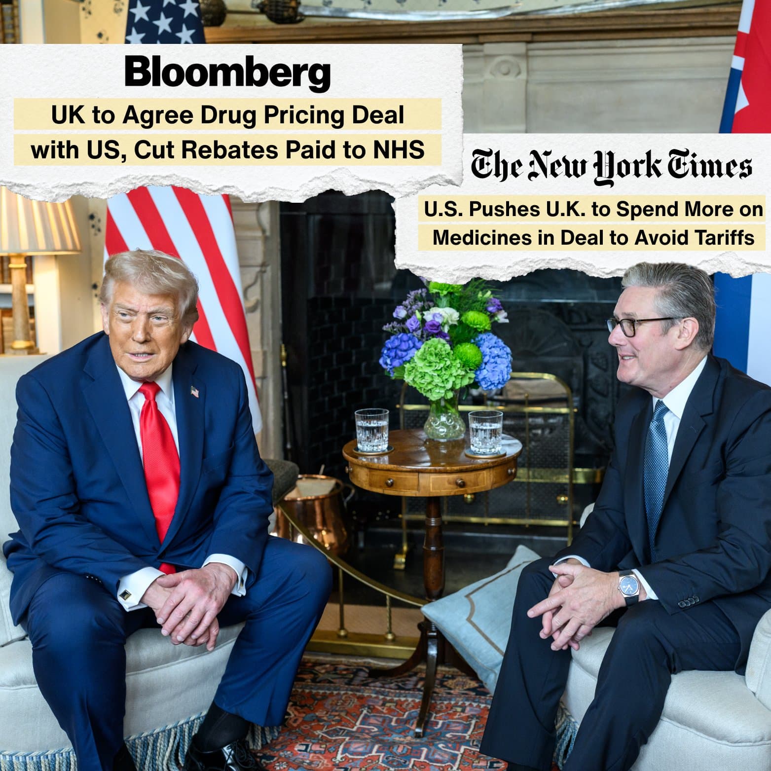 New U.S.-UK Drug Deal Aims to Lower American Prices & Boost Domestic Production New U.S.-UK Drug Deal Aims to Lower American Prices & Boost Domestic Production