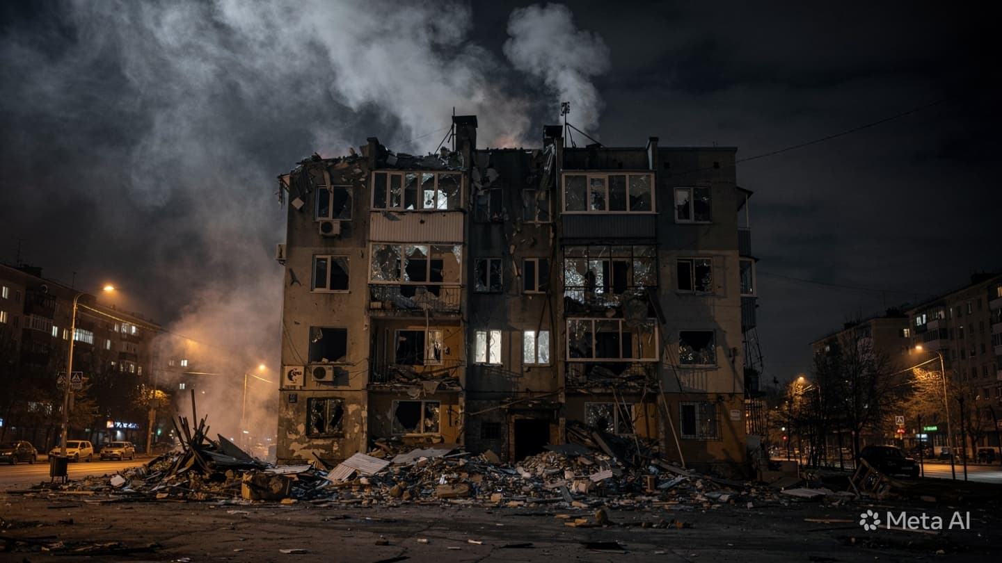 Massive Overnight Air Strike Hits Kyiv and Dnipro: Thirteen Dead, Dozens Severely Wounded Today