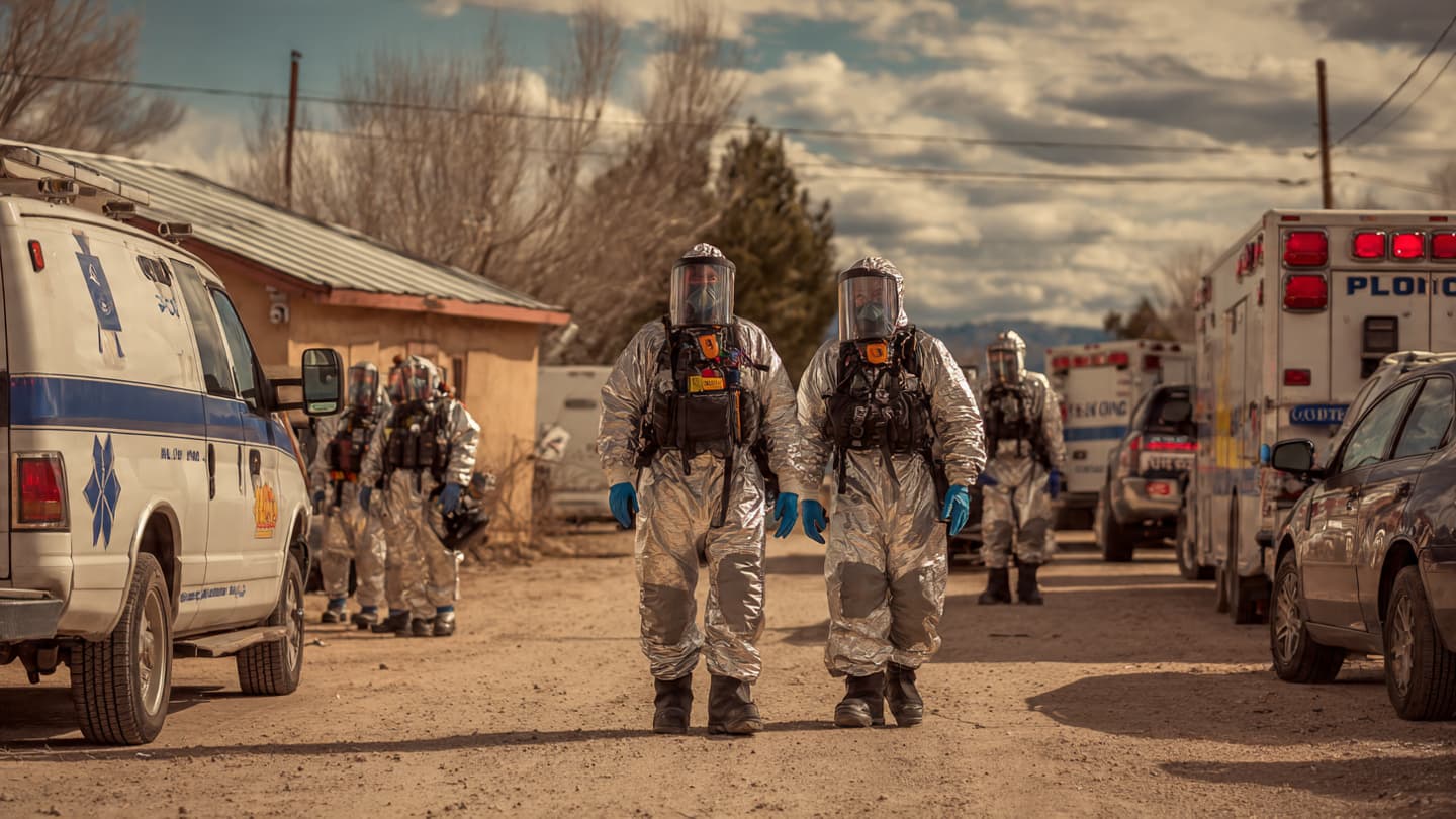 In a Quiet New Mexico Town, Emergency Responders Faced an Invisible Threat