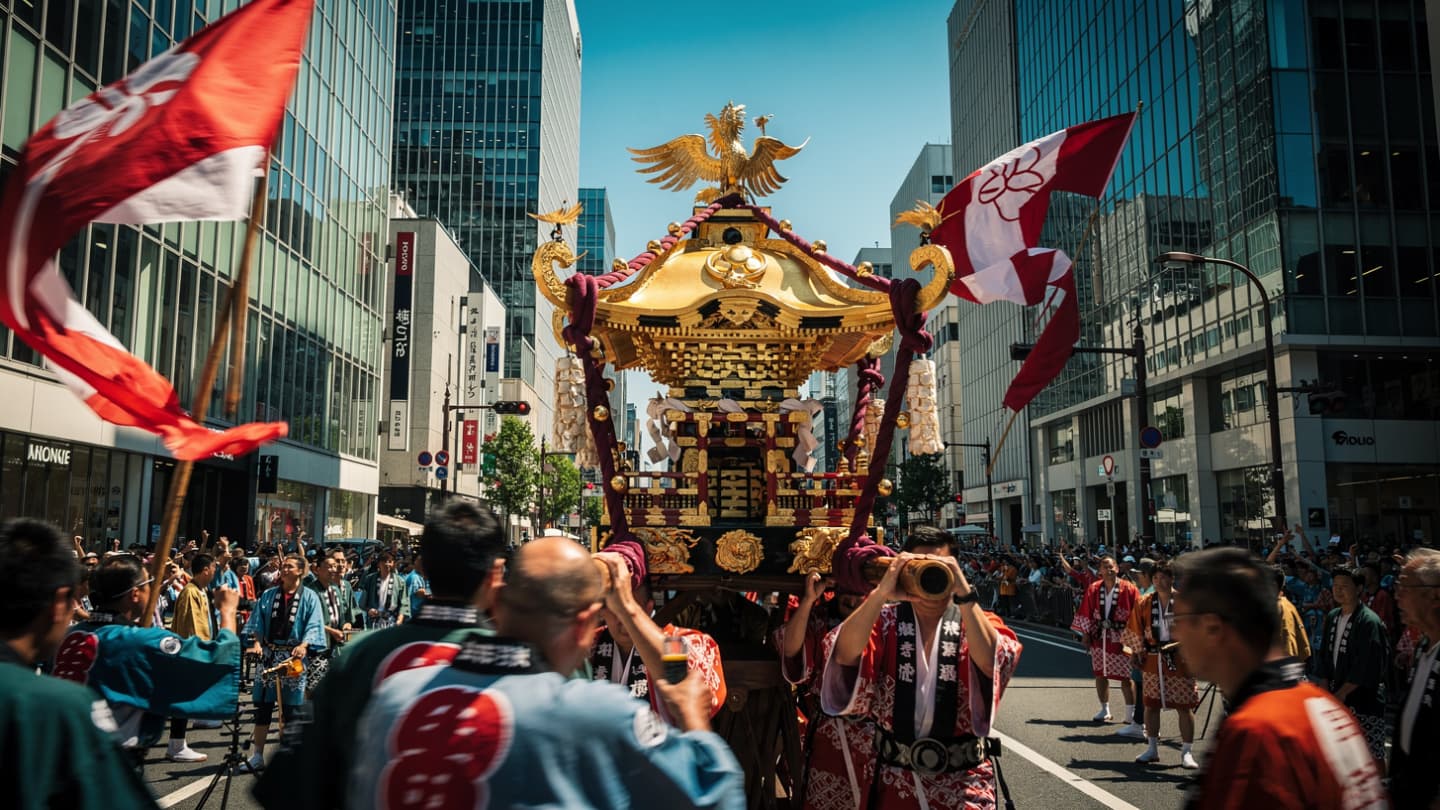 Beneath the Shifting Shadows of Chiyoda: Tracking the Motion of the Grand Parade Beneath the Shifting Shadows of Chiyoda: Tracking the Motion of the Grand Parade
