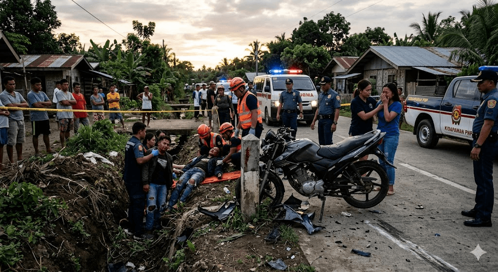 Kidapawan Youth Fatally Crashes Motorcycle Following Violent Altercation