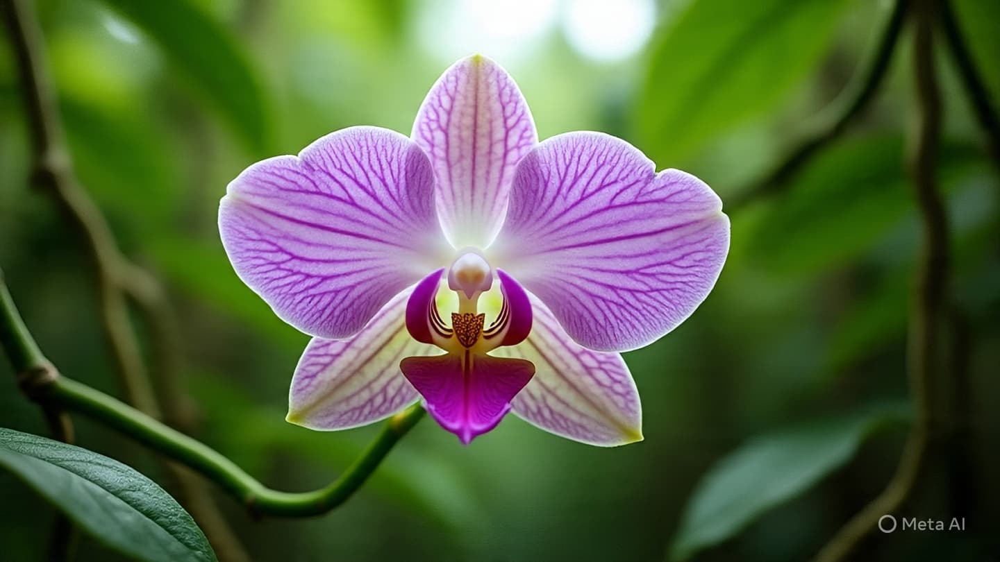 When the Forest Whispers a New Bloom: A Quiet Reflection on Madidi’s Orchid When the Forest Whispers a New Bloom: A Quiet Reflection on Madidi’s Orchid