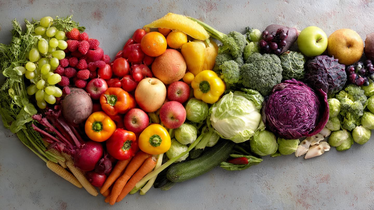 A Colorful Plate May Quietly Support the Heart Over Time A Colorful Plate May Quietly Support the Heart Over Time
