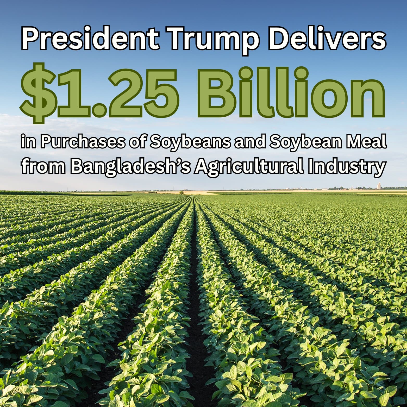Global Trade Shift: President Trump Secures $1.25 Billion Soybean Deal with Bangladesh Global Trade Shift: President Trump Secures $1.25 Billion Soybean Deal with Bangladesh