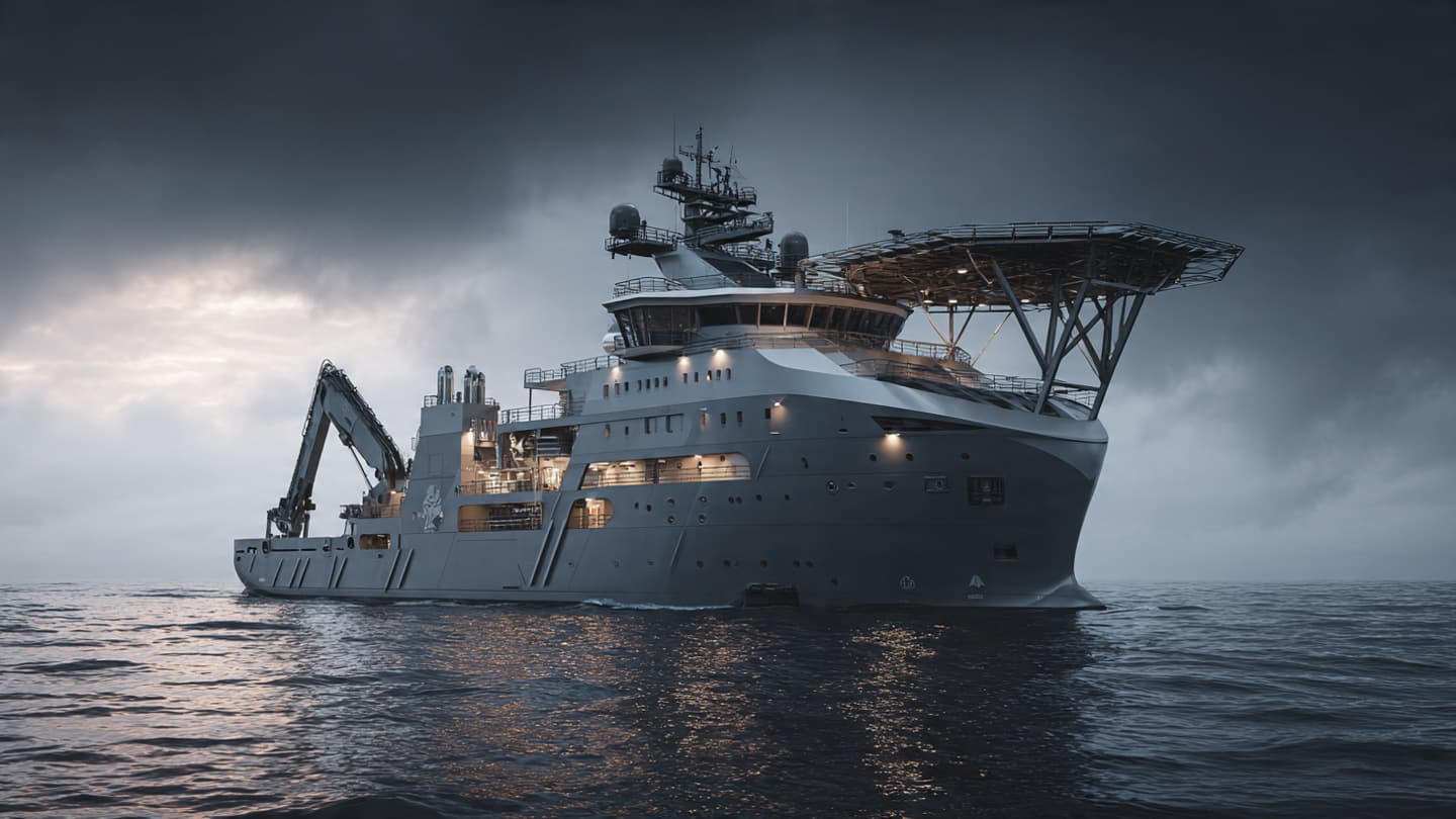 The Enforced Silence of the Moored Ship, Linked to the Deep Subsea Breach The Enforced Silence of the Moored Ship, Linked to the Deep Subsea Breach