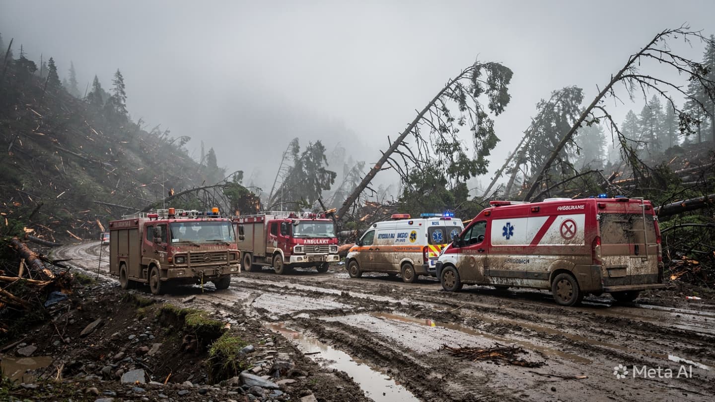 Fatal Landslide in Nantou: Two Killed as Heavy Rains Destabilize Slopes in Mountain Region Fatal Landslide in Nantou: Two Killed as Heavy Rains Destabilize Slopes in Mountain Region