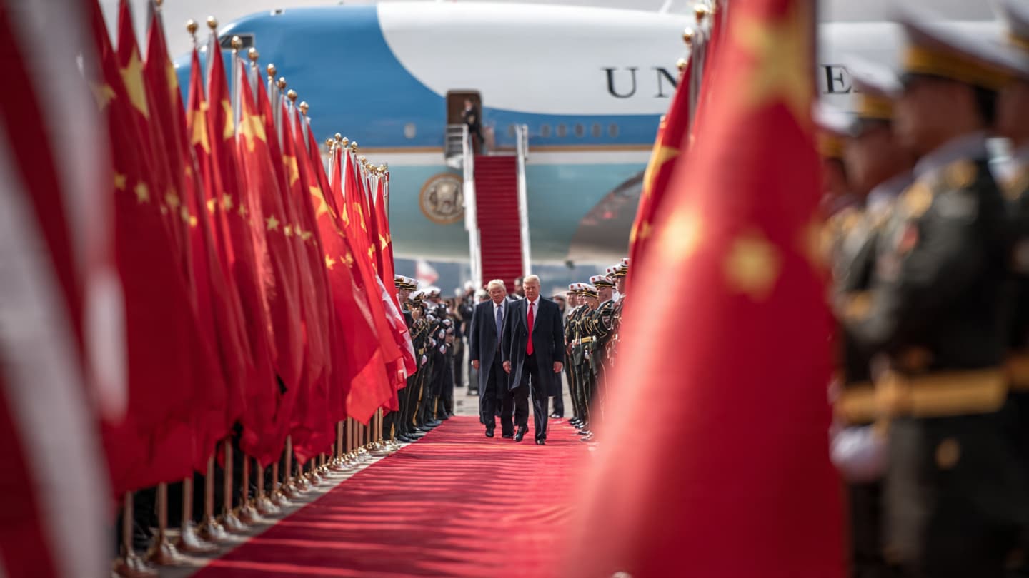 Beneath Beijing’s Carefully Choreographed Welcome, Two Powers Measure the Future Beneath Beijing’s Carefully Choreographed Welcome, Two Powers Measure the Future