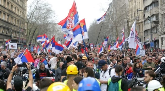Mass Rallies, Marches, and Roadblocks Dominate Serbia’s Streets in 2025 Mass Rallies, Marches, and Roadblocks Dominate Serbia’s Streets in 2025
