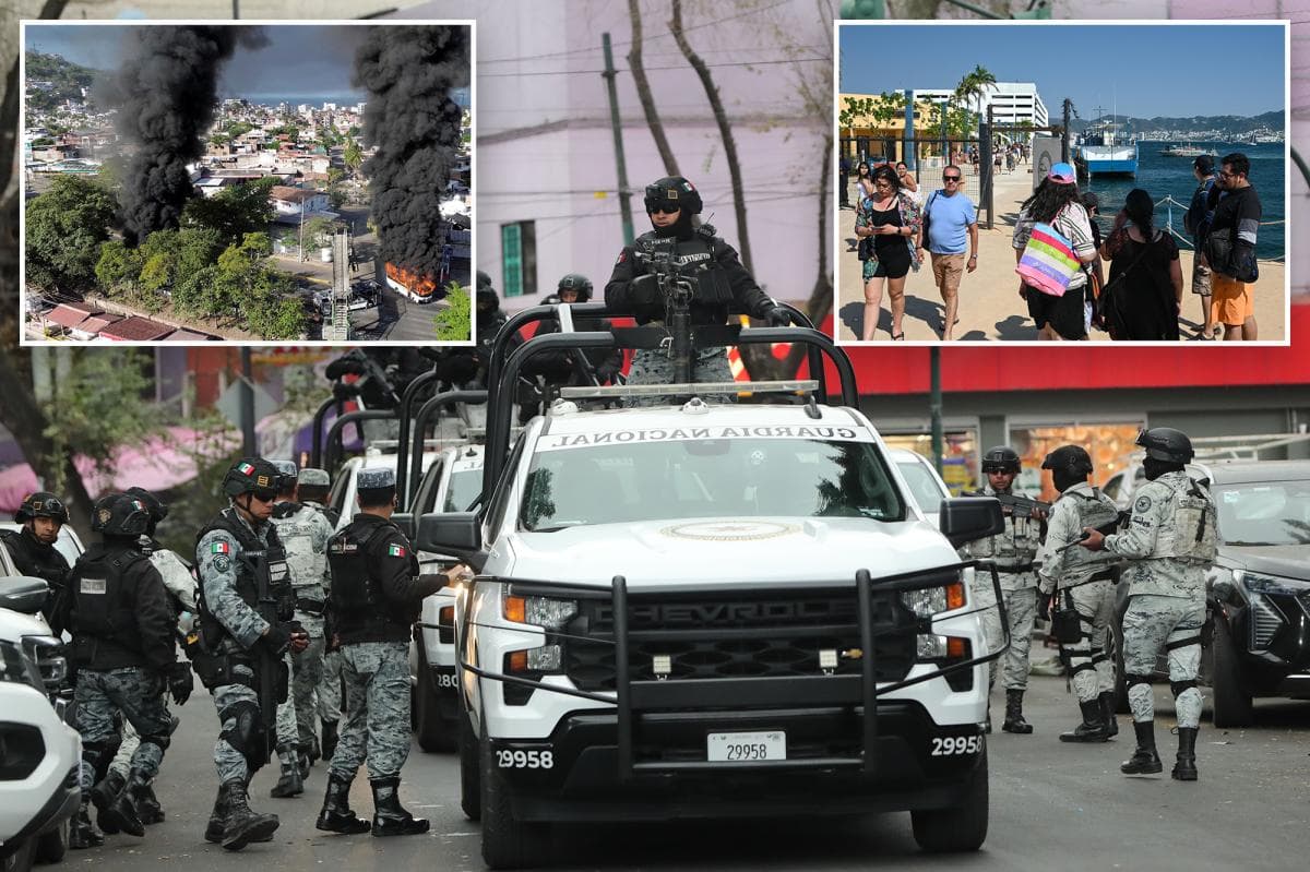 streets of Mexican city gripped by deadly cartel violence streets of Mexican city gripped by deadly cartel violence