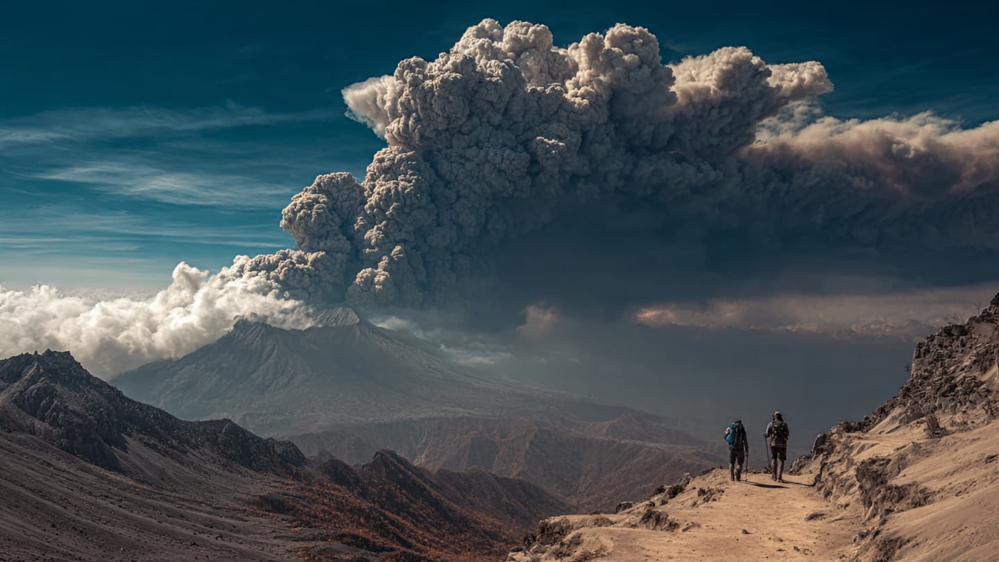 On Indonesia’s Volcanic Edge, Beauty and Danger Walked Together On Indonesia’s Volcanic Edge, Beauty and Danger Walked Together