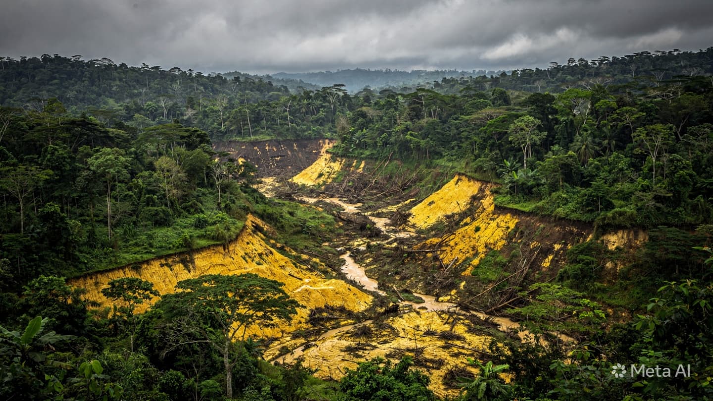 When Golden Soil Turns Bitter: Shadows of Illicit Digging on Small Farms When Golden Soil Turns Bitter: Shadows of Illicit Digging on Small Farms