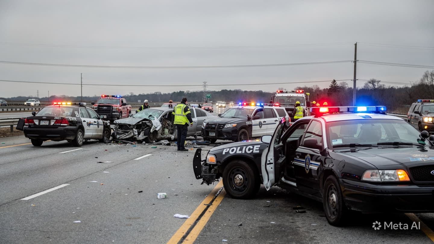Fatal Pile-up On Interstate 95: Commercial Trucks Collide In Massive Wreck Near State Border Fatal Pile-up On Interstate 95: Commercial Trucks Collide In Massive Wreck Near State Border