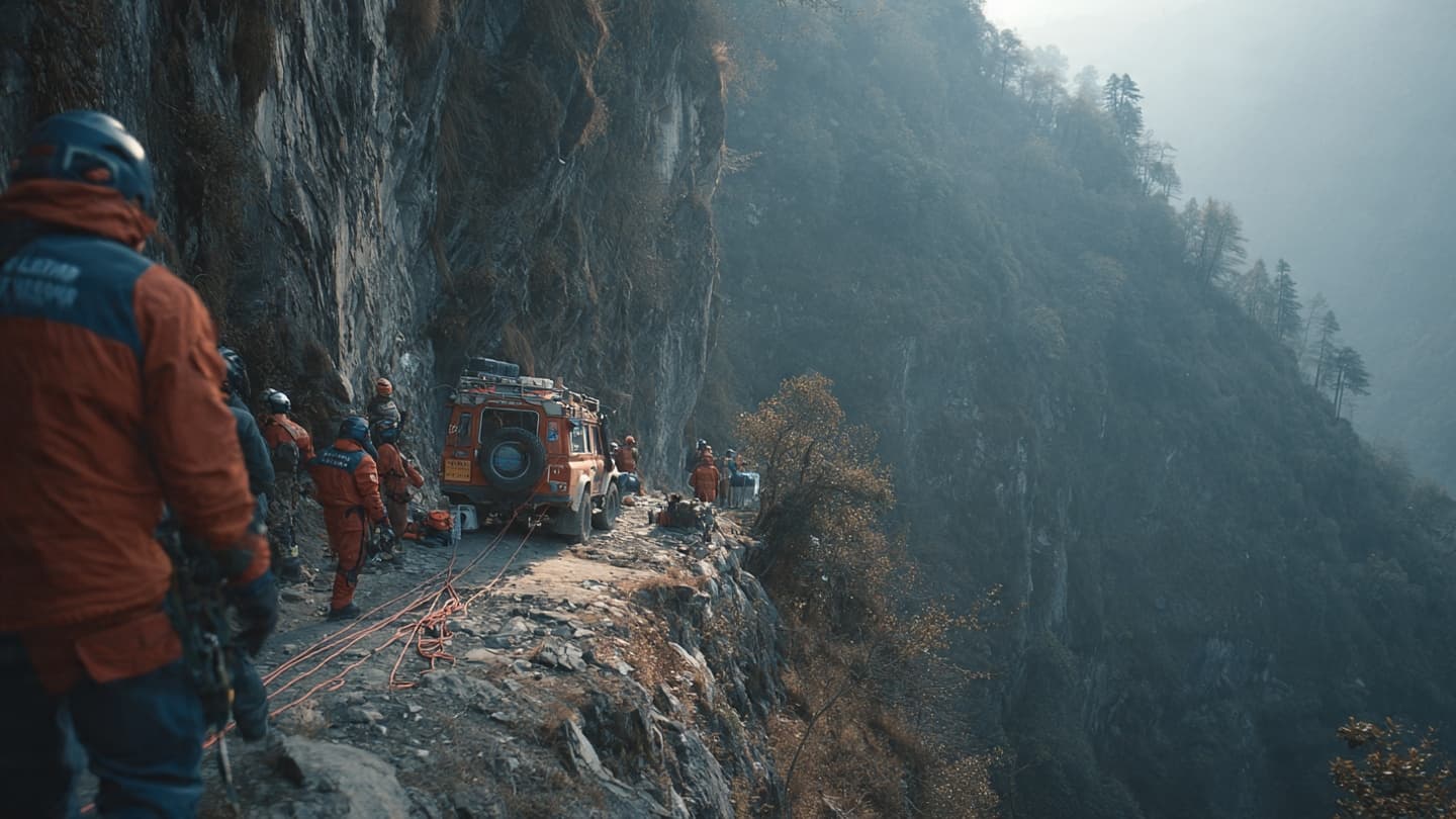 A Mountain Journey Ended Beyond the Edge of the Road