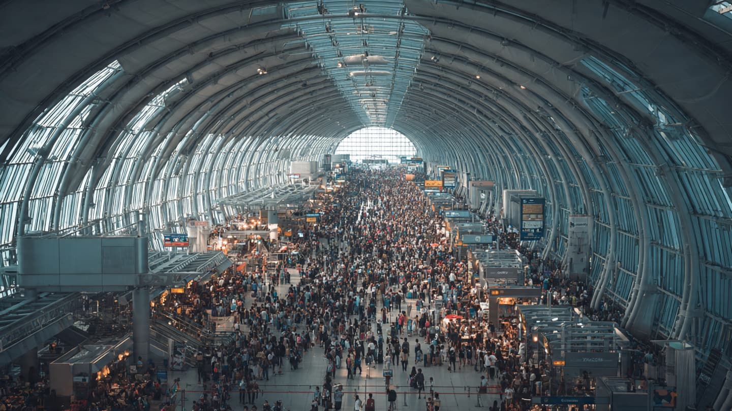 Beneath Thailand’s Midnight Airport Lights, Holiday Travelers Push Passenger Numbers Toward Historic Seasonal Records Again