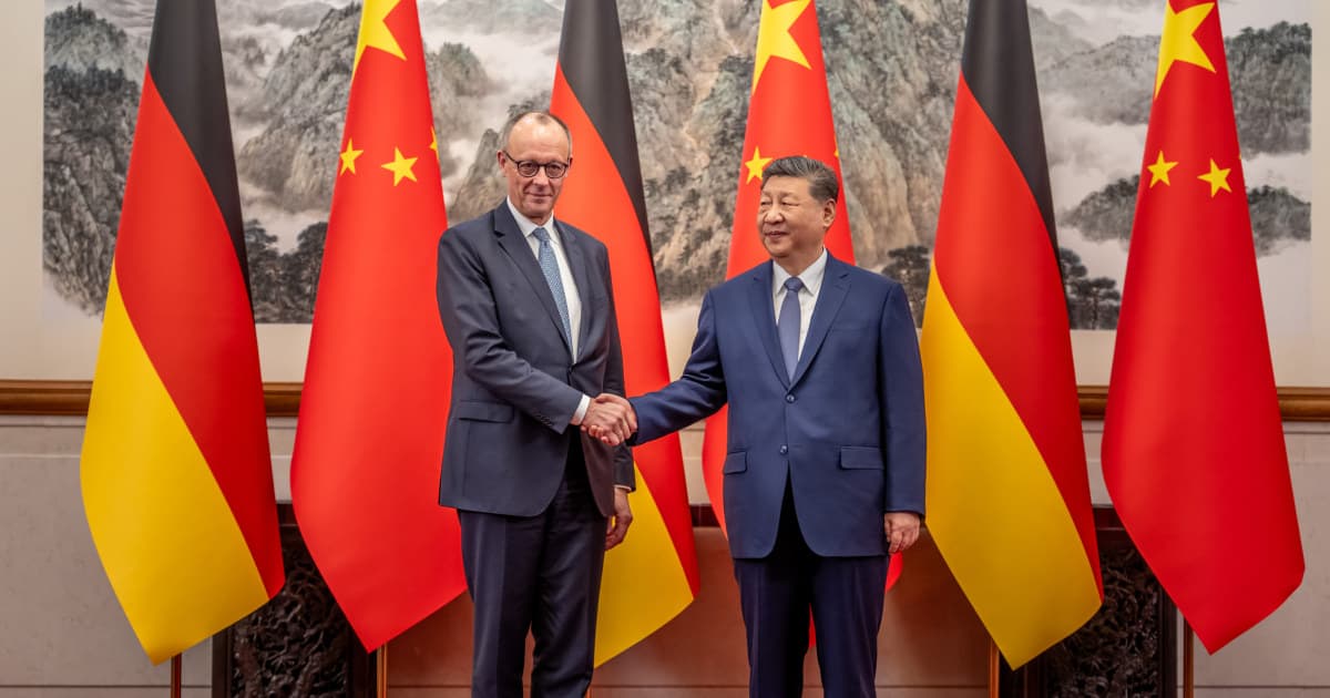 Germany's Merz Hails China Ties as He Seeks Reset with Beijing Germany's Merz Hails China Ties as He Seeks Reset with Beijing