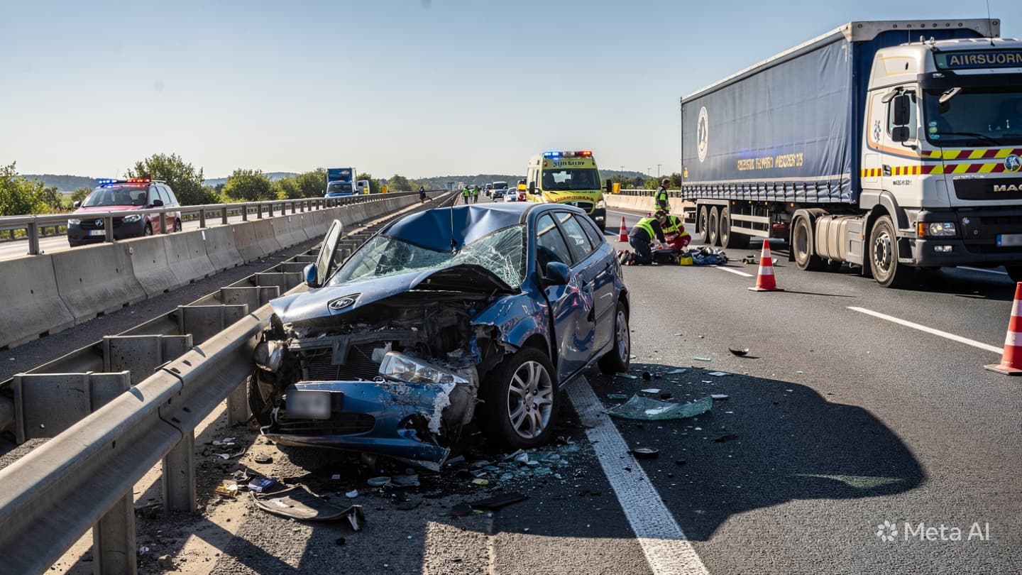 Two Killed in Hokkaido: Heavy Truck Collides With Commuter Car on Major Expressway Route Two Killed in Hokkaido: Heavy Truck Collides With Commuter Car on Major Expressway Route