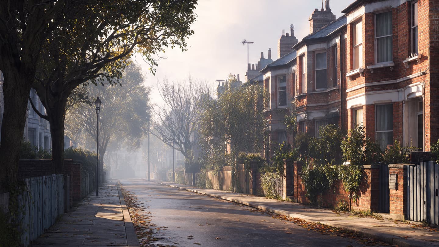 Where the Daylight Breaks Against the Blade, Observing the Heavy Silence of North London Where the Daylight Breaks Against the Blade, Observing the Heavy Silence of North London