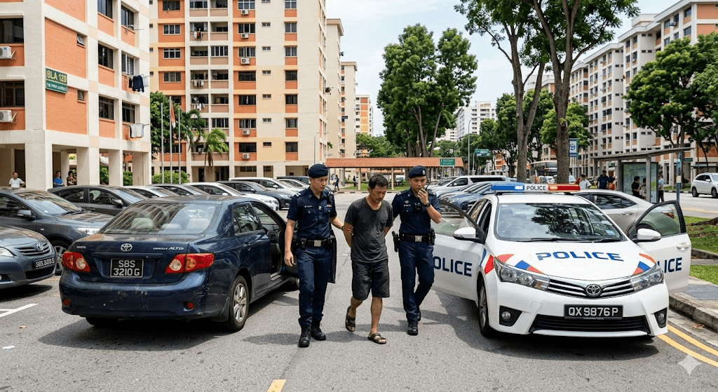 Two-Hour Takedown: 39-Year-Old Arrested After Bold Car Theft from Toa Payoh Open Car Park Two-Hour Takedown: 39-Year-Old Arrested After Bold Car Theft from Toa Payoh Open Car Park