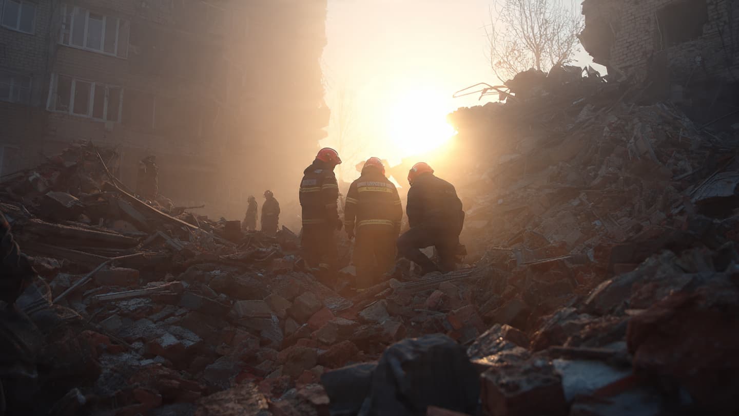 Under the Sirens and the Spring Sky: Ukraine Endures Another Night of Fire Under the Sirens and the Spring Sky: Ukraine Endures Another Night of Fire