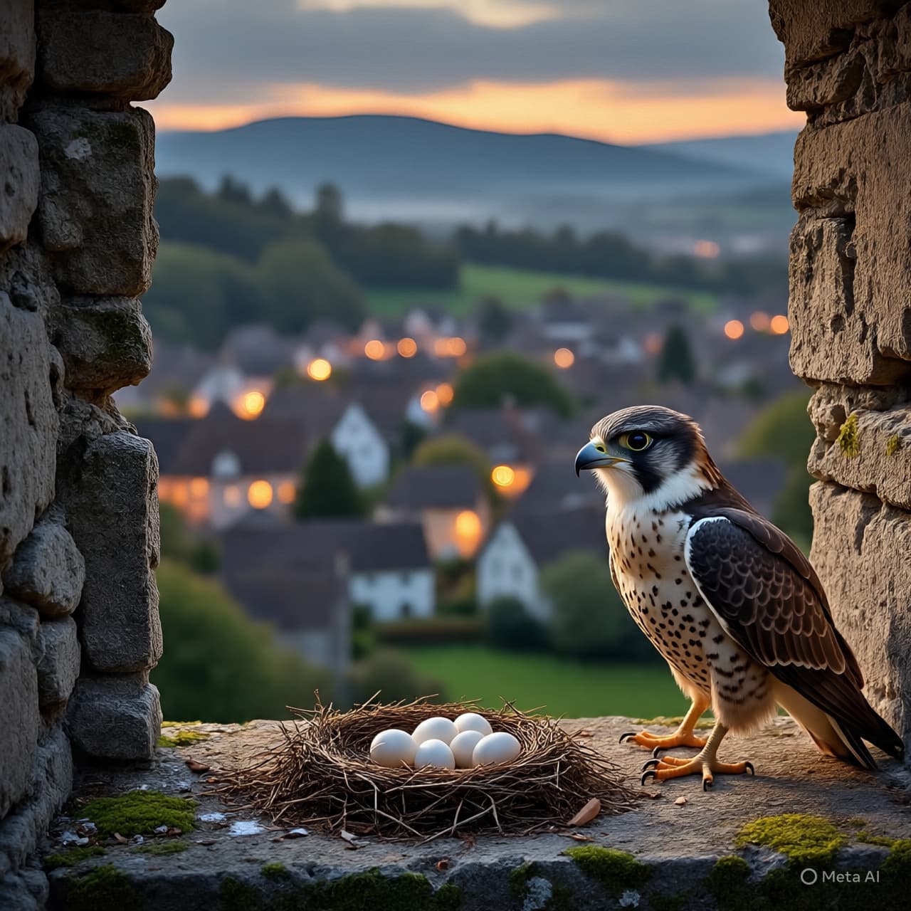 Between Bells and Wings: What Story Unfolds in a Falcon’s Tower Nest? Between Bells and Wings: What Story Unfolds in a Falcon’s Tower Nest?