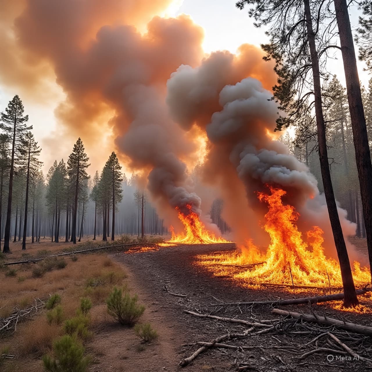 When Roads Close and Skies Turn Gray: What Do We Learn from Fire? When Roads Close and Skies Turn Gray: What Do We Learn from Fire?