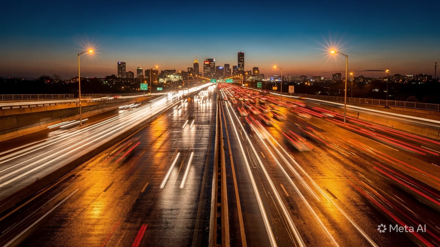 Between Beijing and Shanghai: Watching the Rhythmic Pulse of the Expressway Break Into Silence Between Beijing and Shanghai: Watching the Rhythmic Pulse of the Expressway Break Into Silence