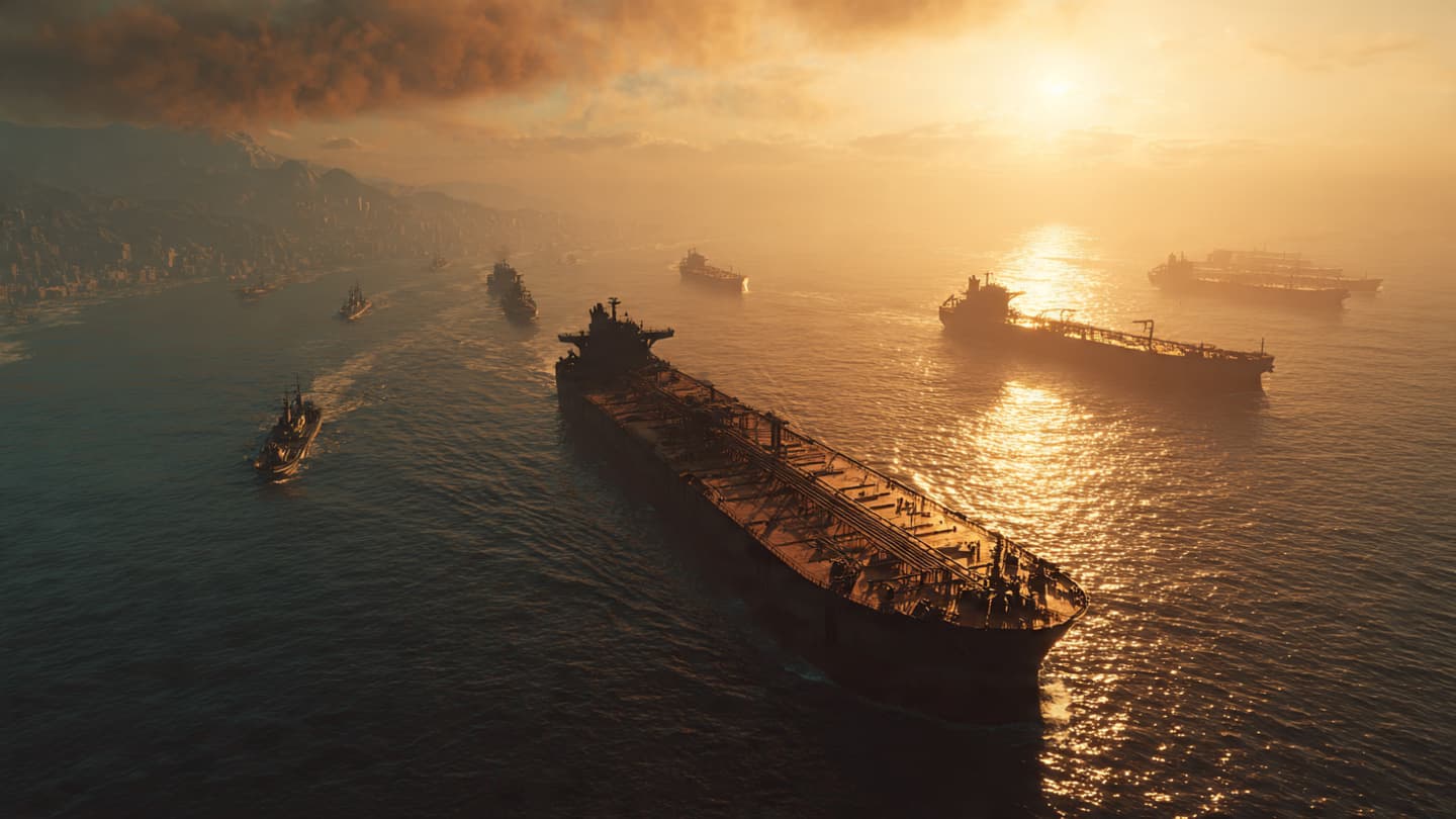 Oil Routes Grow Quiet as Diplomacy Searches for a Softer Voice
