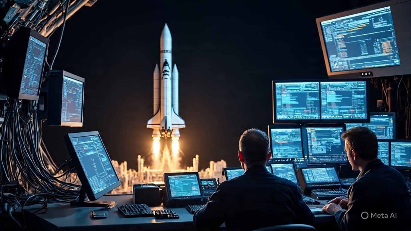 When a rocket pauses mid-journey, knowledge begins its quiet ascent When a rocket pauses mid-journey, knowledge begins its quiet ascent