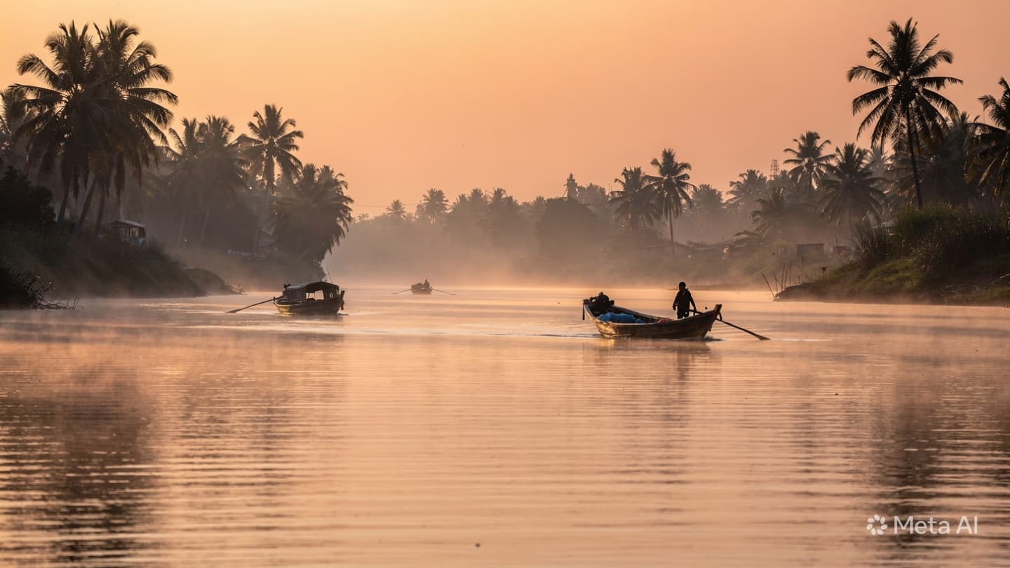 Where the Mekong Waters Meet the Unseen: A Contemplative Look at a Sudden River Loss