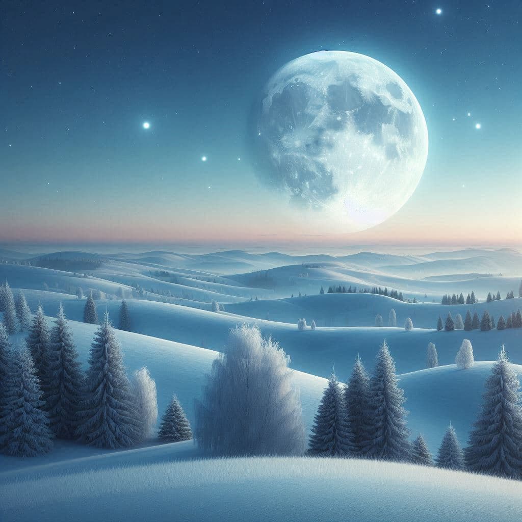 “When Winter Whispers: The Snow Moon Rises in February’s Quiet Sky” “When Winter Whispers: The Snow Moon Rises in February’s Quiet Sky”