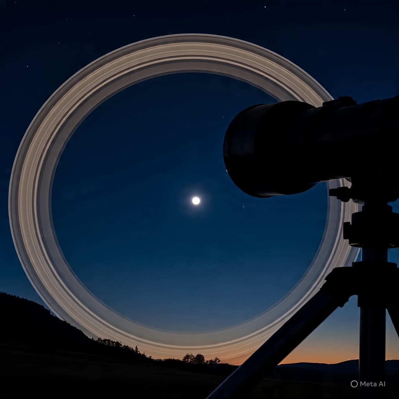 Tonight, the Sky Remembers an Ancient Moon Beside a Ringed Giant Tonight, the Sky Remembers an Ancient Moon Beside a Ringed Giant