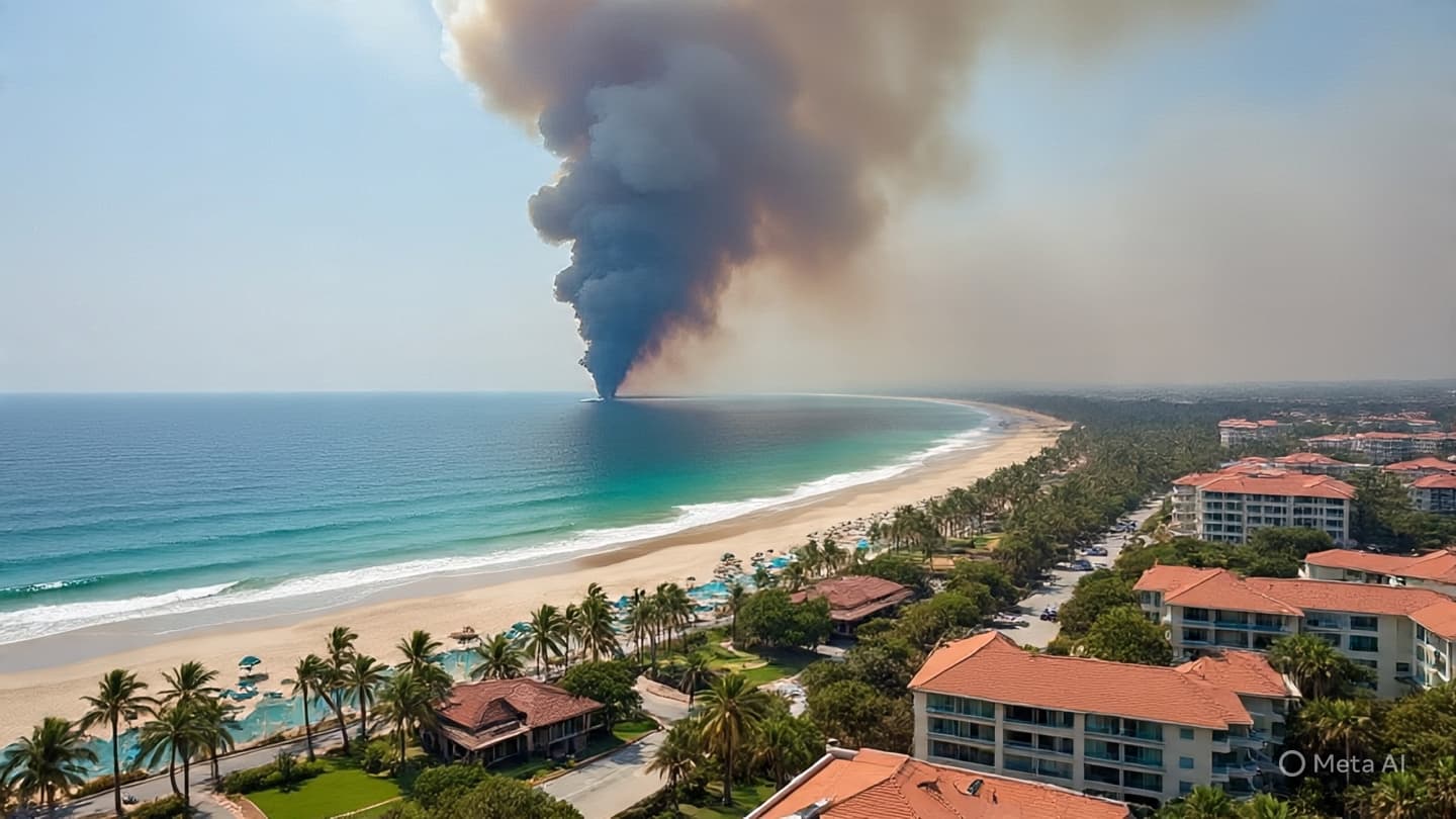 When Paradise Meets Flame: A Coastal Escape in Antalya Faces Nature’s Sudden Turn When Paradise Meets Flame: A Coastal Escape in Antalya Faces Nature’s Sudden Turn