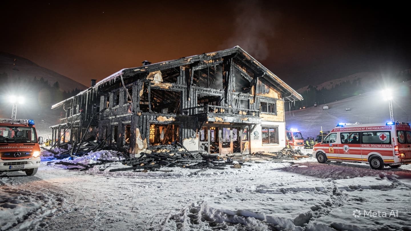 Crans Montana Disaster: Forty One Casualties Confirmed In Massive New Year Bar Blaze Tragedy