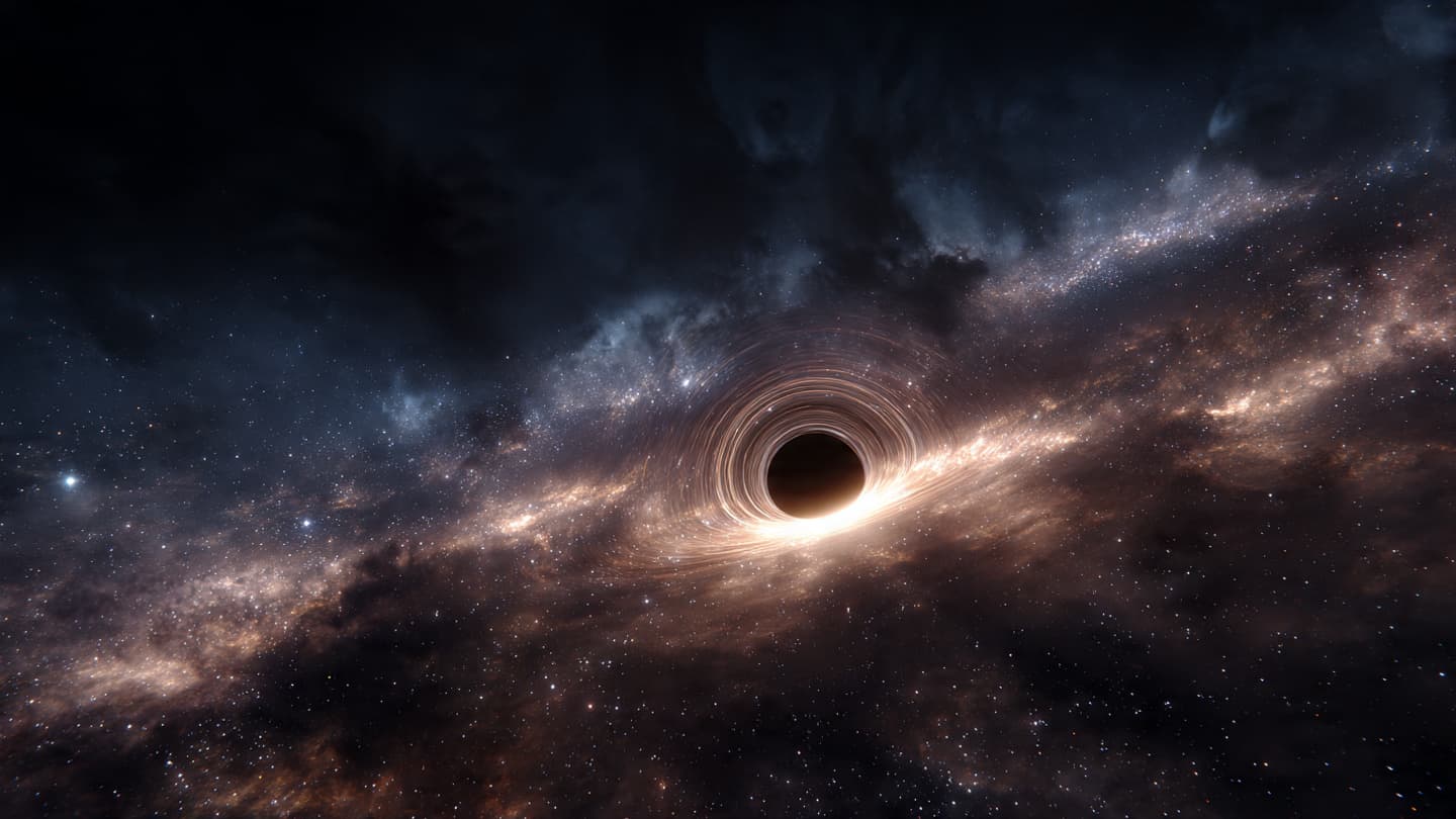 A Black Hole May Have Arrived Before the Galaxy Around It
