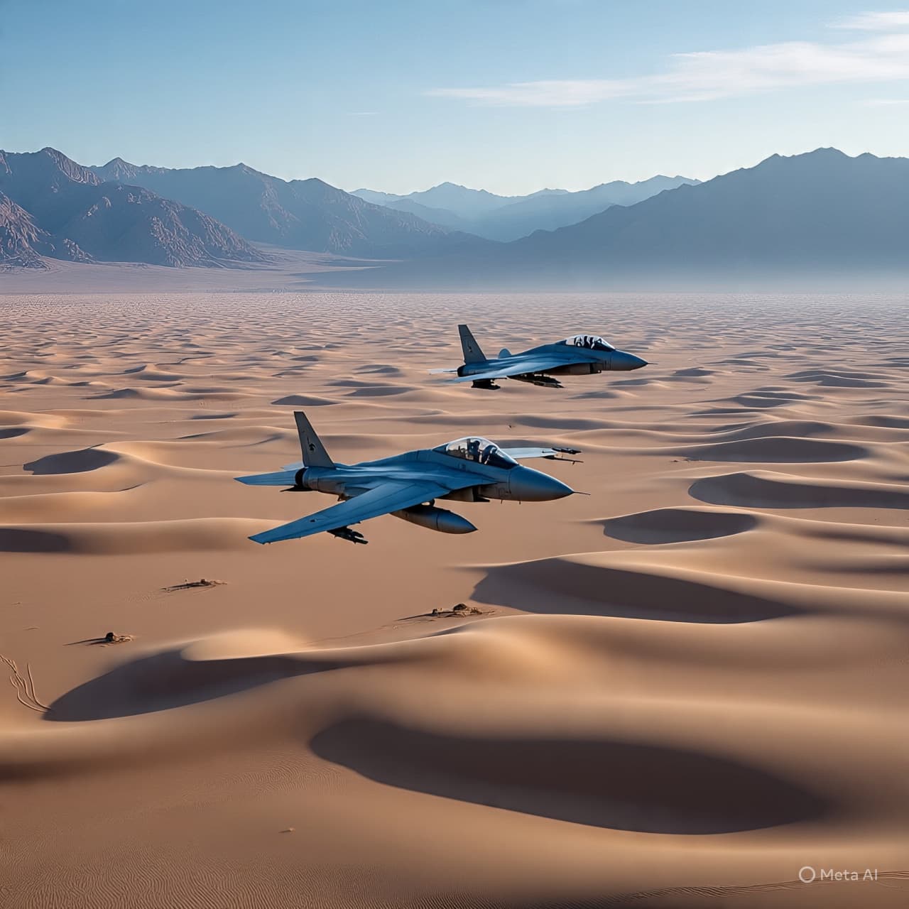 Two Carriers, Two Hundred Jets: Reflections Beneath a Tense Middle Eastern Sky Two Carriers, Two Hundred Jets: Reflections Beneath a Tense Middle Eastern Sky