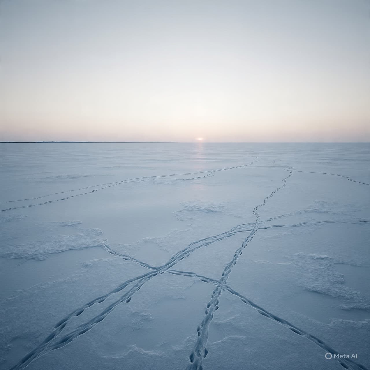 Across Frozen Water and Fading Light: A Journey Ends on the Wide Stillness of Georgian Bay Across Frozen Water and Fading Light: A Journey Ends on the Wide Stillness of Georgian Bay