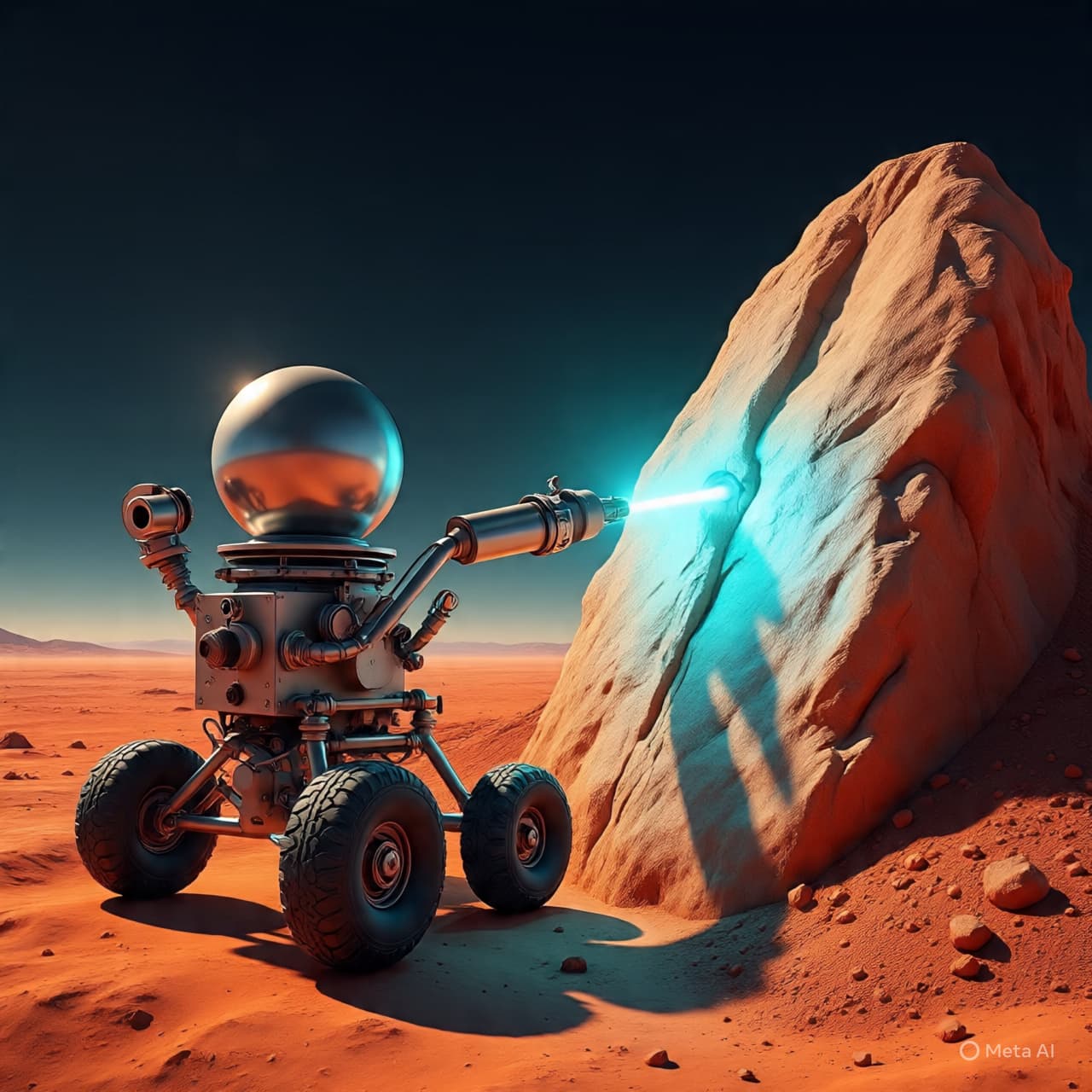 Beneath the Rusted Dust of Another World: A Sudden Glimmer of Red in Martian Stone Beneath the Rusted Dust of Another World: A Sudden Glimmer of Red in Martian Stone