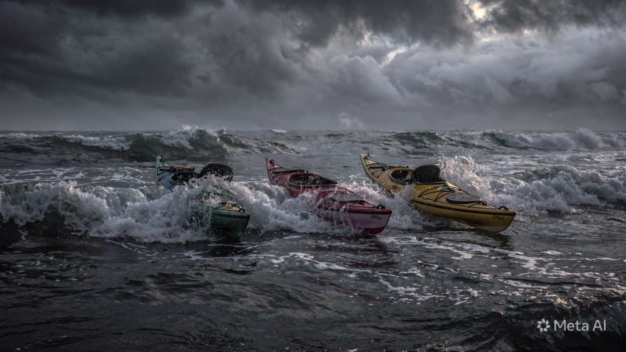 When the Southern Gale Lashes the Rambla, the Iron Water Claims the Fishing Fleet When the Southern Gale Lashes the Rambla, the Iron Water Claims the Fishing Fleet